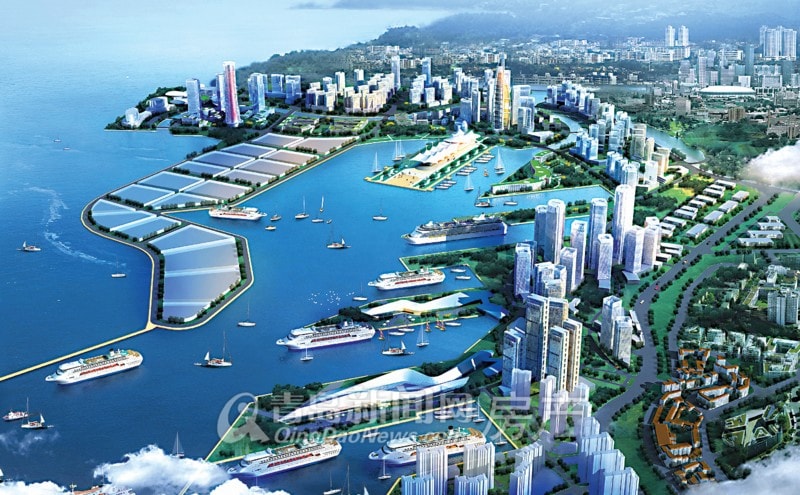 <b>山東省青島郵輪母港項目采用叼嘿视频下载软件橡膠軟接頭產品</b>