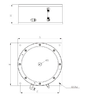 SKS型薄膜式空氣彈簧隔振器/氣浮日本叼嘿视频免费高清