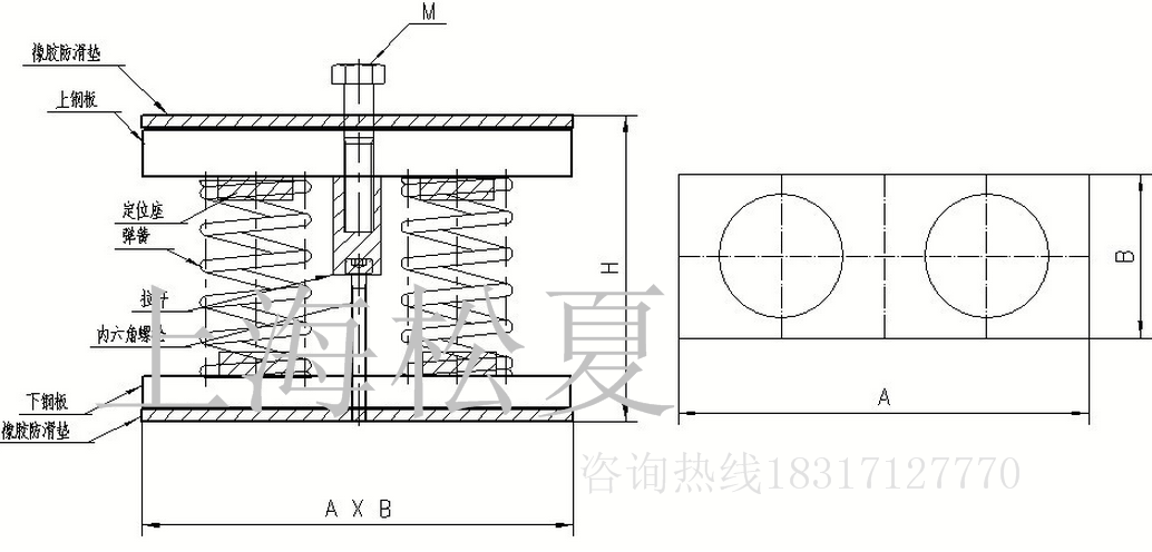 JS型組合式彈簧日本叼嘿视频免费高清結構圖
